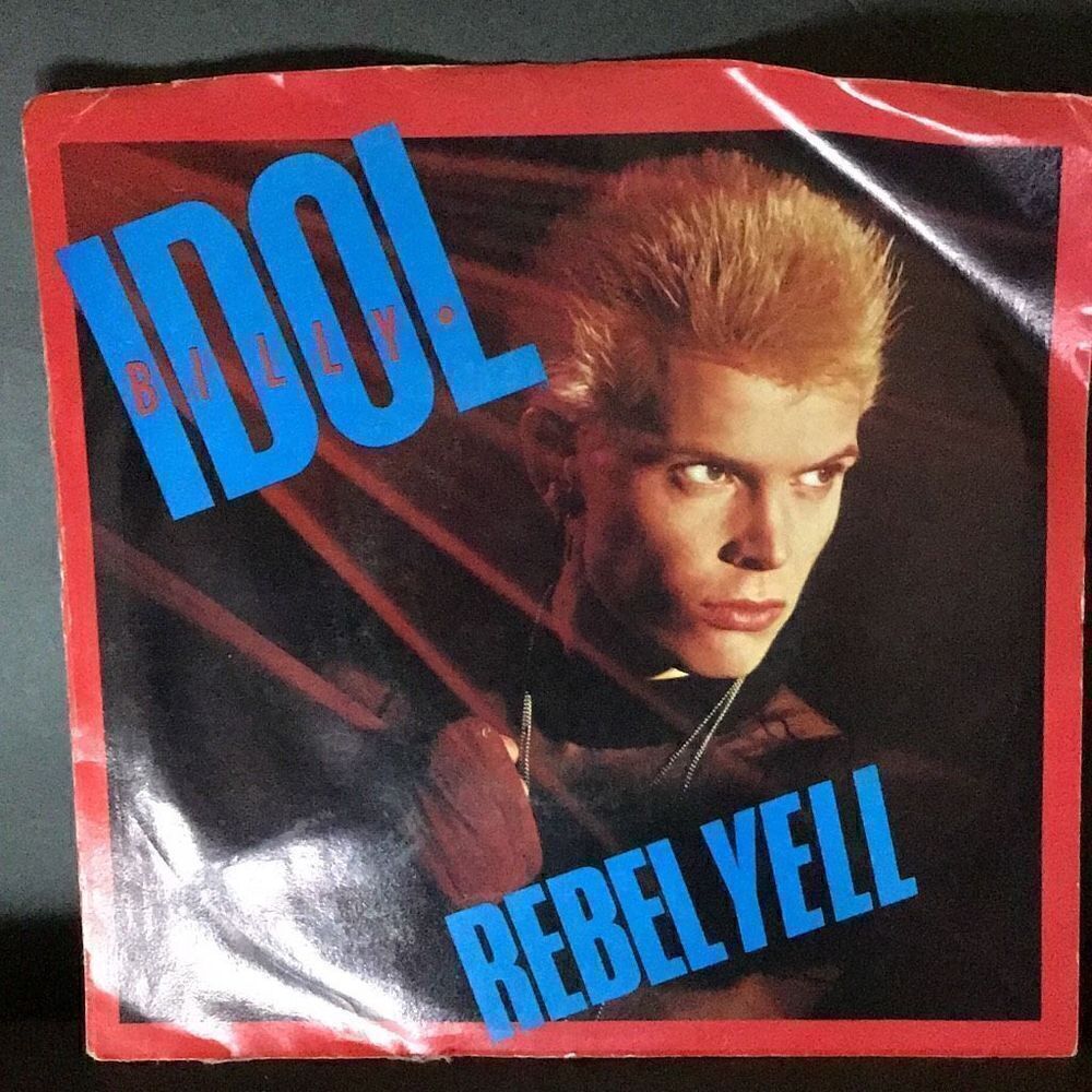 Record Billy Idol Rebel Yell 45